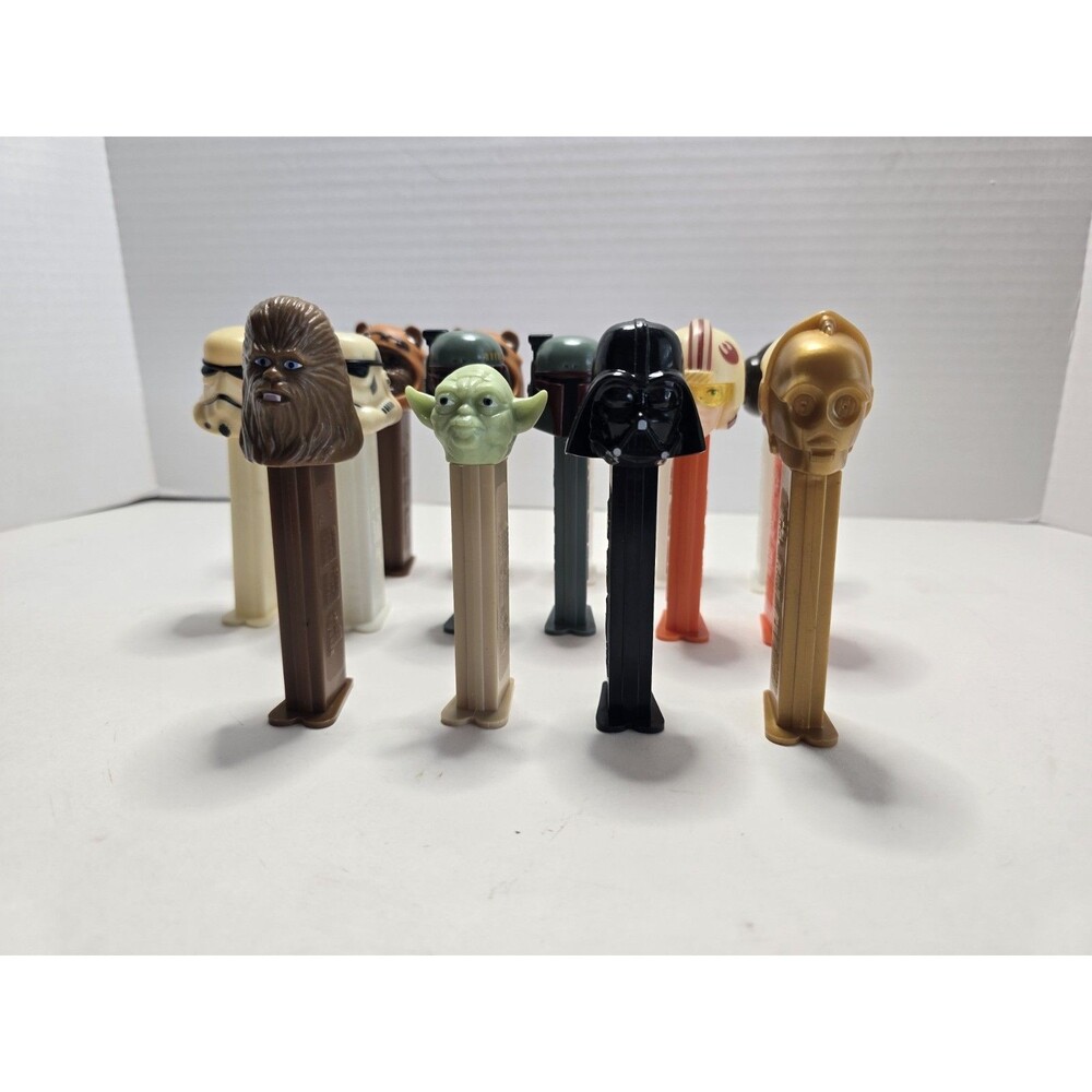 Star Wars PEZ Dispensers-16 pieces Vintage